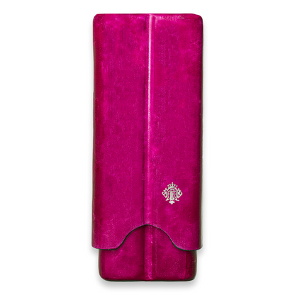 Artigiani Del Re Primo Fiore Leather 2-Finger Cigar Cases - 2020 Limited Edition Collection