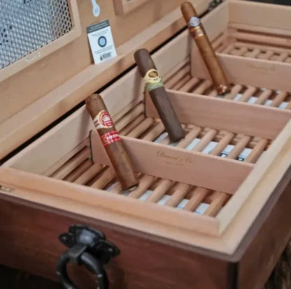 Brizard & Co The Hacienda 150/160-Cigar Desktop Humidor  - 