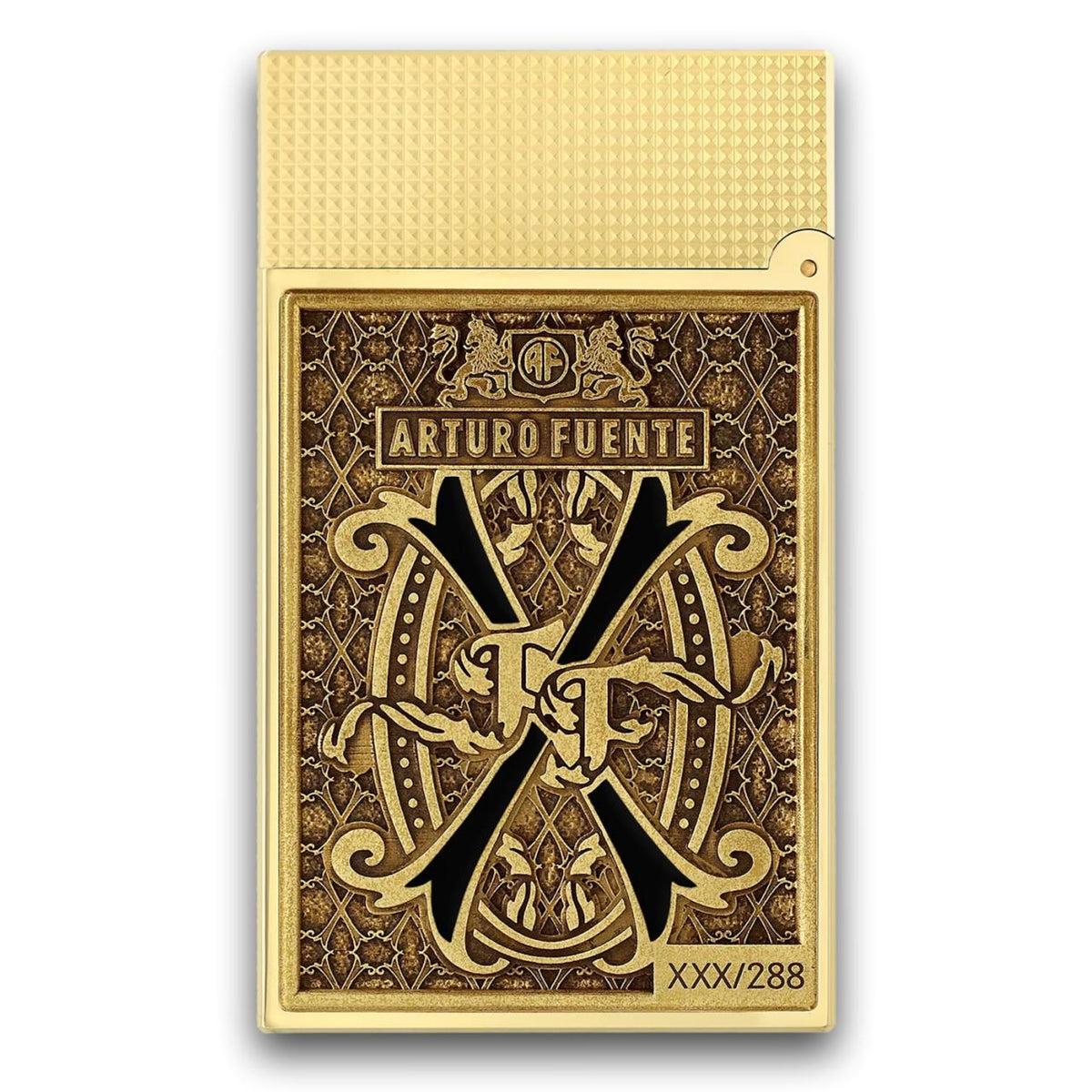 S.T. Dupont Line 2 Fuente OpusX Haute Creation Double Soft Flame Cigar Lighter - Back