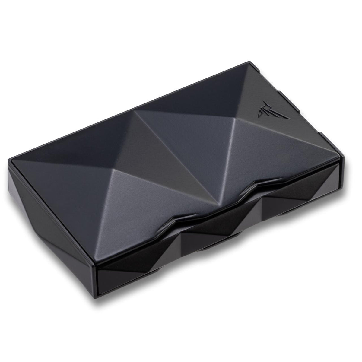 Colibri Quasar Dual Straight & V-Cut Cigar Cutters - Black - Edge Side