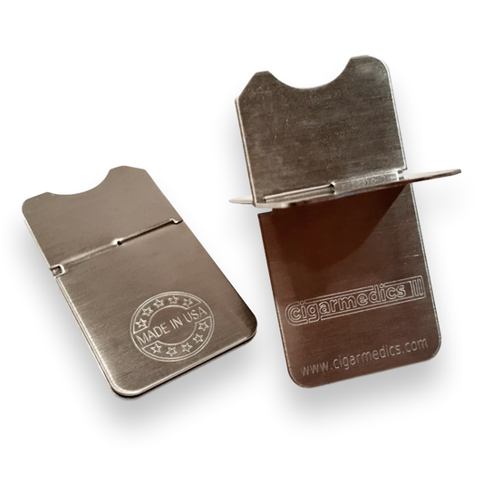 CigarMedics Xcissor Cigar Stand  - Exterior Front