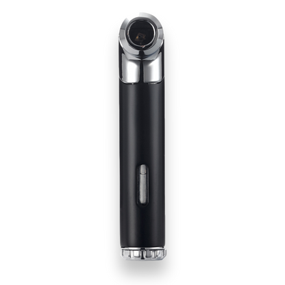 Colibri Pacific Air Soft Flame Cigar Lighter - Black and Chrome - Exterior Side