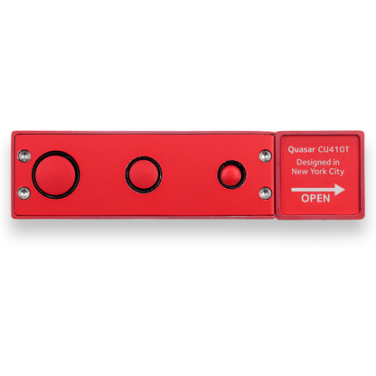 Colibri Quasar Cigar Puncher - Red - Exterior Bottom