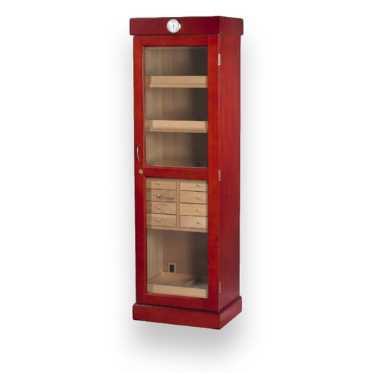 Quality Importers Tower 3000 Cigar Display Humidor 4-8