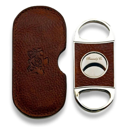 Brizard & Co Double Guillotine Antique Saddle Double Blade Cigar Cutter - Main Image - Front Side