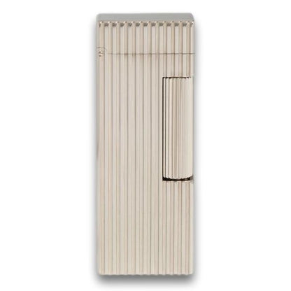 Dunhill Rollagas Silver Lines Pattern Soft Flame Cigar Lighter - Main Image