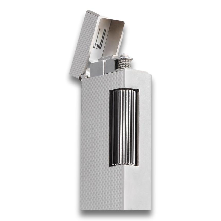 Dunhill Rollagas  Silver Barley Soft Flame Cigar Lighter - Igniter Button