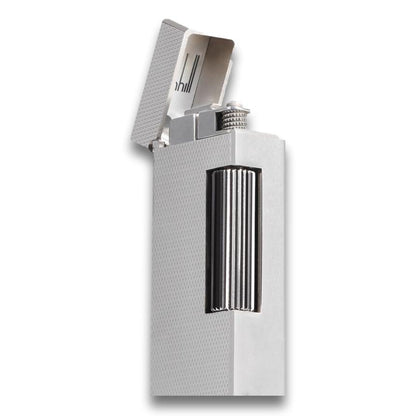 Dunhill Rollagas  Silver Barley Soft Flame Cigar Lighter - Igniter Button