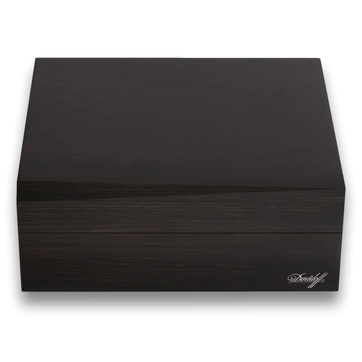 Davidoff Air De Famille Series II Smoked Oak Primos Brilliant 35-Cigar Desktop Humidors - Front