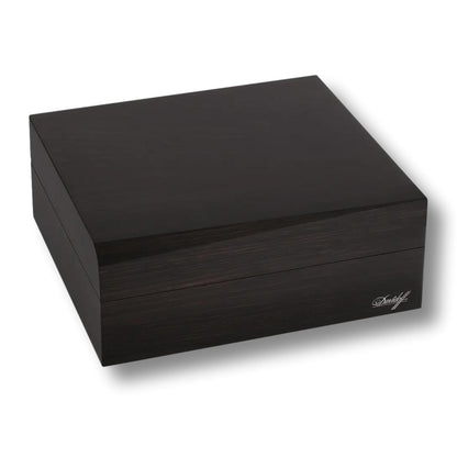 Davidoff Air De Famille Series II Smoked Oak Primos Brilliant 35-Cigar Desktop Humidors - Main Image - Right Facing