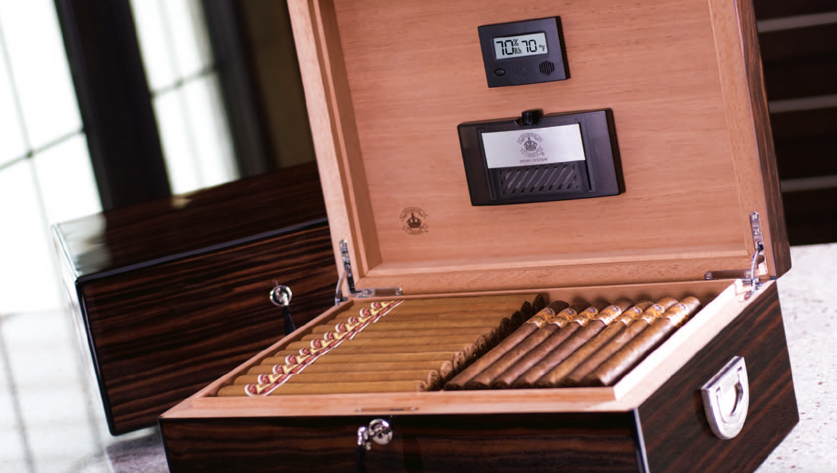 Diamond Crown Alexander 160 Count Humidor - St. James Series (DC3755)