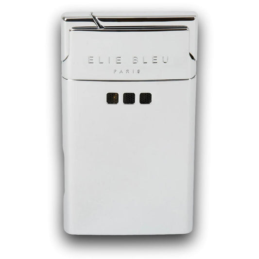Elie Bleu Delgado Thin J-11 Torch Flame Single Jet Cigar Lighter - Mirror Finish - Main Image - Front