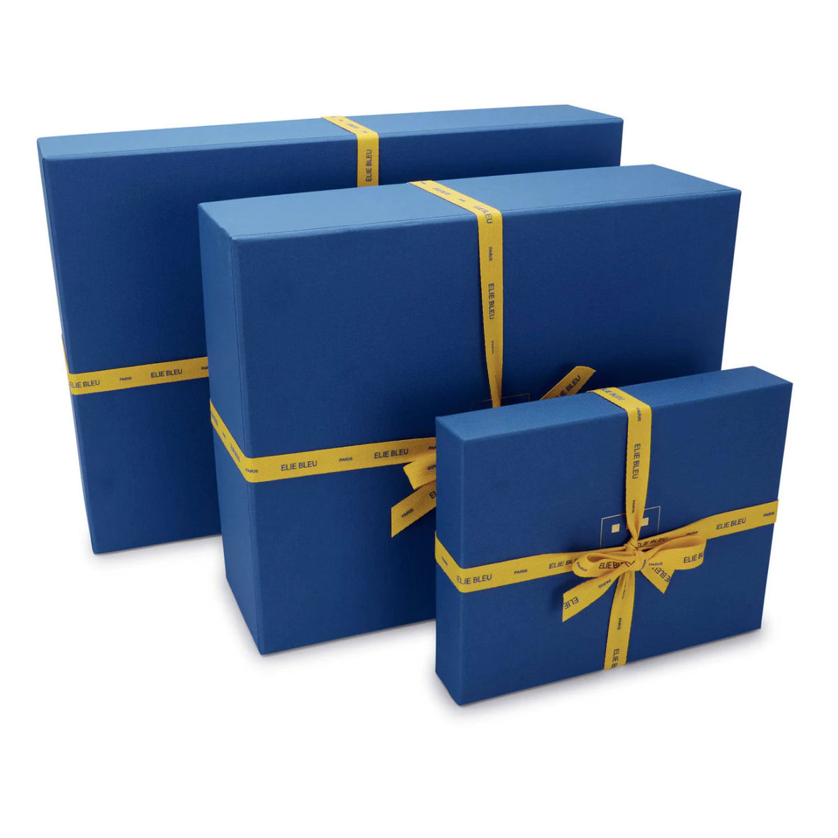 Elie Bleu Small Cubana Flags Leather 1-Finger Soft Cigar Case - Box