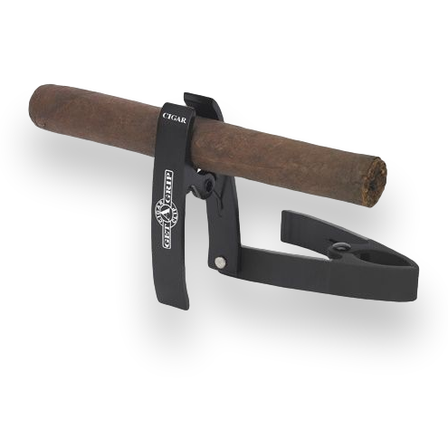 Get-A-Grip Cigar Clip - Black - Exterior Front