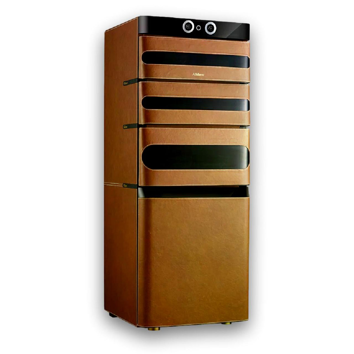 Afidano L5 Leather Series 1200-Cigar Electric Humidor - Main Image