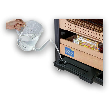 Afidano C5 Art Series 1200 Cigar Electric Humidor - Water Tank