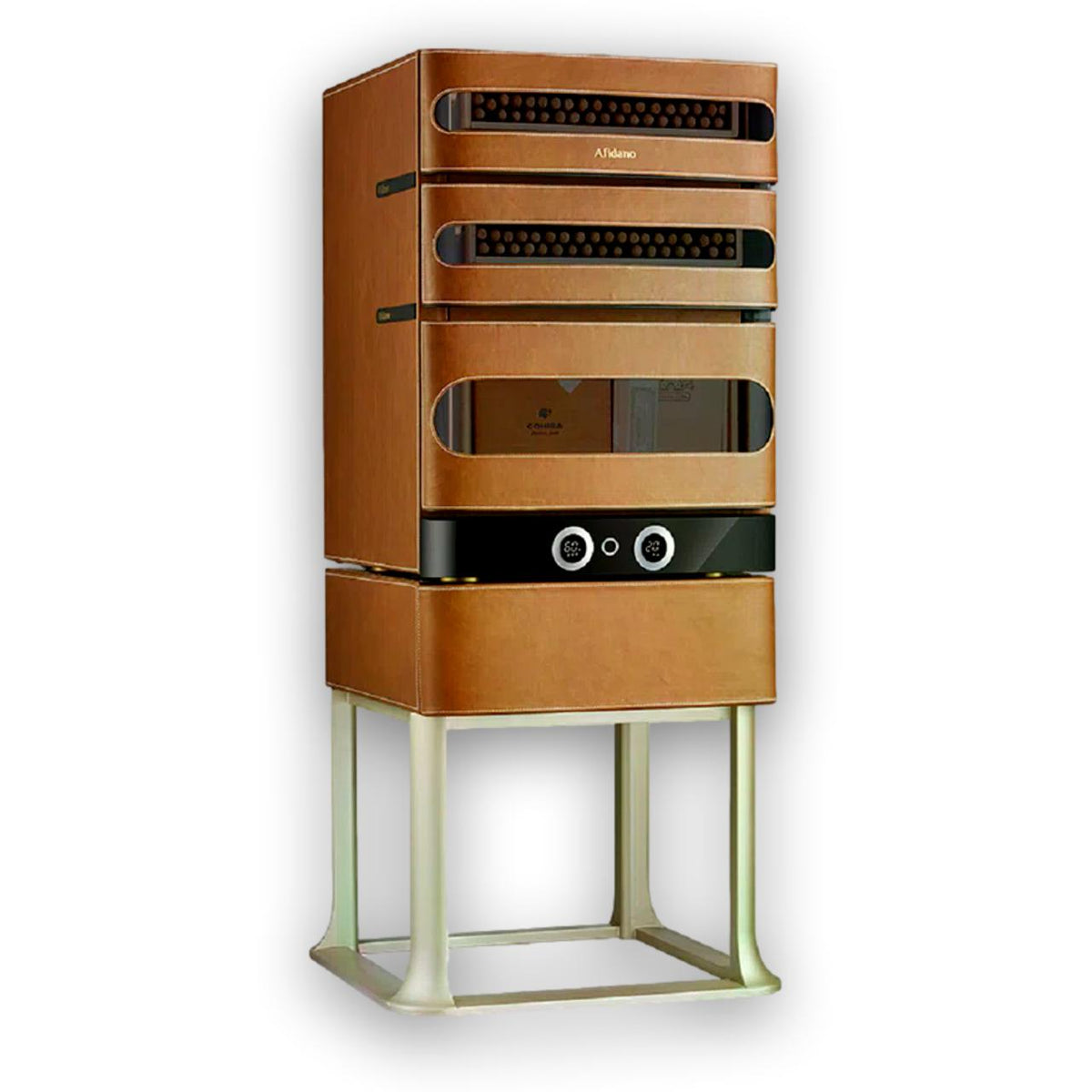 Afidano L3 Leather Series 250-Cigar Electric Humidor - Main Image