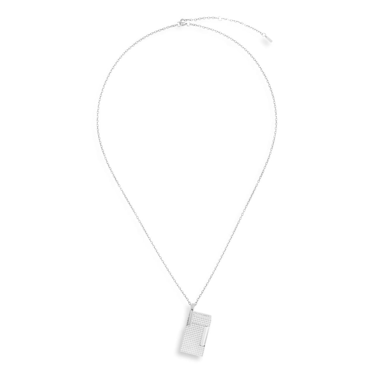S.T. Dupont Line 2 Necklace Soft Flame Cigar Lighter - Silver -  Whole Details