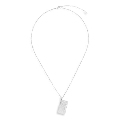 S.T. Dupont Line 2 Necklace Soft Flame Cigar Lighter - Silver -  Whole Details