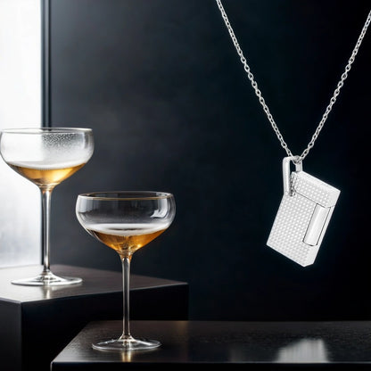 S.T. Dupont Line 2 Necklace Soft Flame Cigar Lighter - Silver -  Lifestyle
