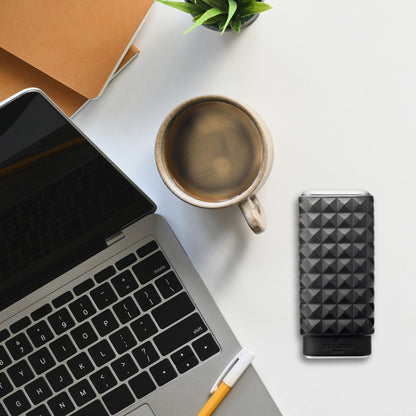 Colibri Quasar Leather 3-Finger Hard Cigar Cases - Flatlay