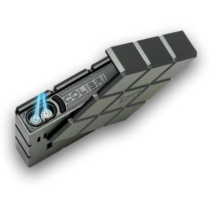Colibri Heritage Pocket Double Torch Flame Cigar Lighter - Igniter
