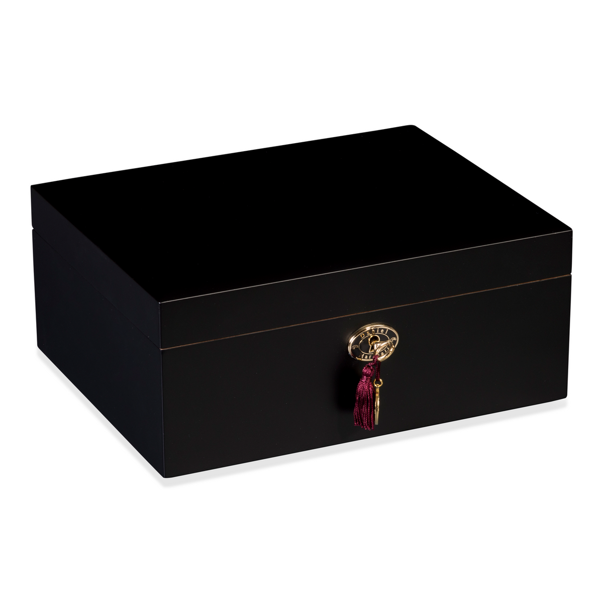 Daniel Marshall 20065 Ambiente 65-Cigar Humidor - Matte Black 