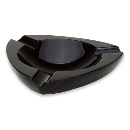 Elie - Bleu - Brown - Obsidian - Stone - 3 - Cigar - Ashtray - Obsidian - Collection - Exterior - Side
