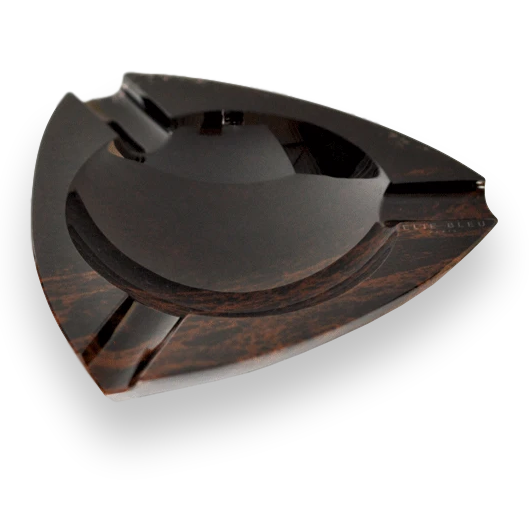 Elie - Bleu - Brown - Obsidian - Stone - 3 - Cigar - Ashtray - Obsidian - Collection - Exterior