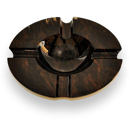 Elie - Bleu - Brown - Obsidian - Stone - 4 - Cigar - Ashtray - Exterior 