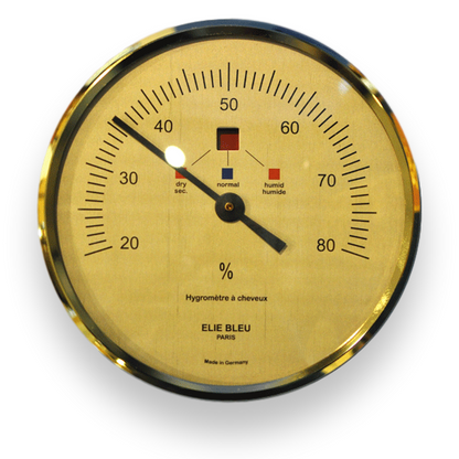 Elie Bleu Medals 120-Cigar Desktop Humidor - Hygrometer