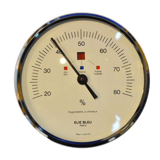 Elie Bleu Large Hygrometer - Silver (NS23AU002G)