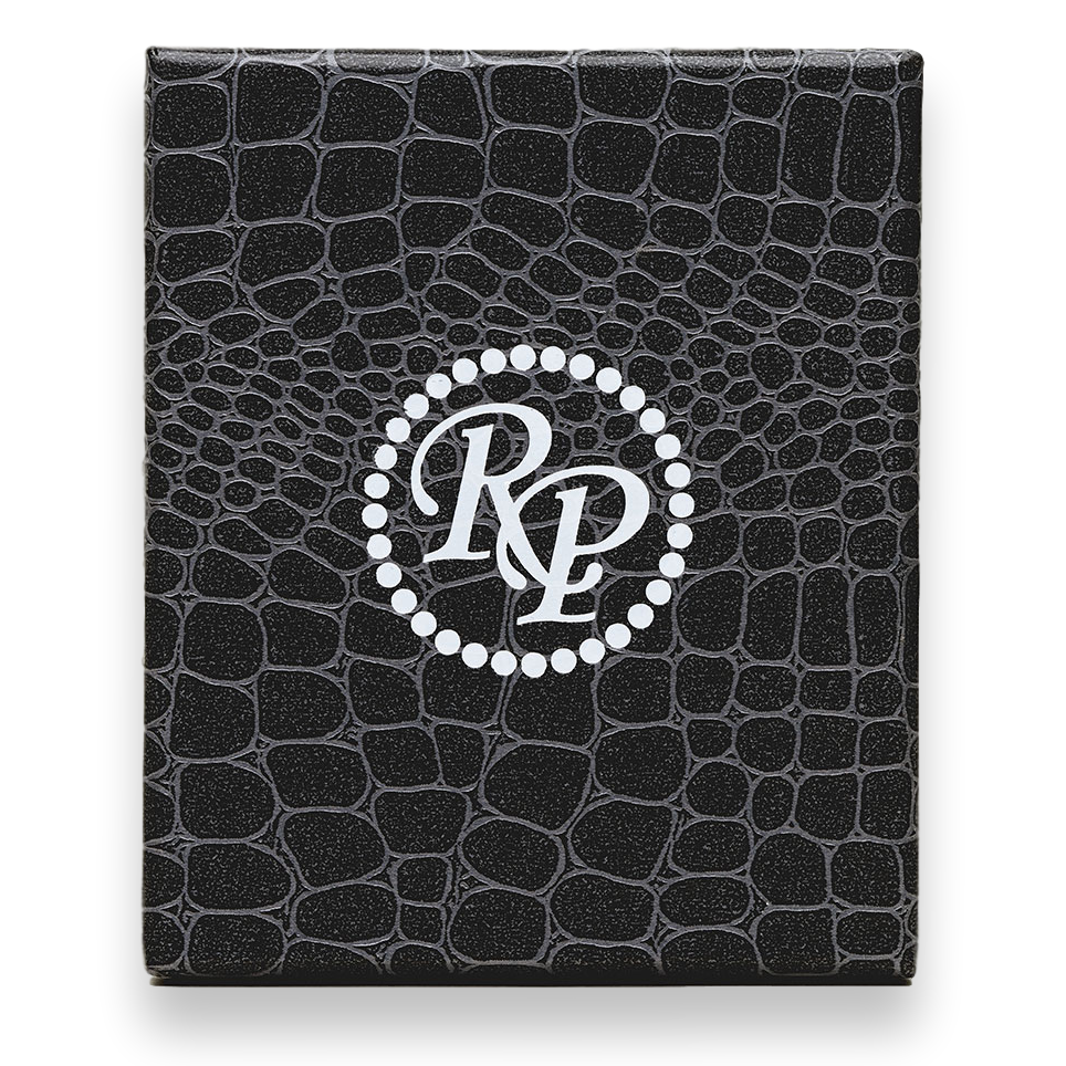 Rocky Patel Burn Torch Flame Double Jet Cigar Lighter - Black & Gunmetal - Lighter Series Box
