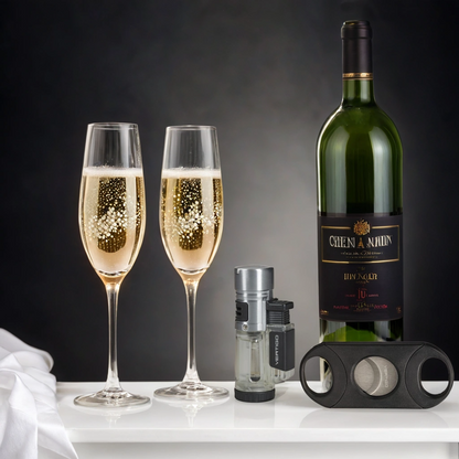 Vertigo Blizzard Lighter & Big Boy Cutter Gift Set - Lifestyle