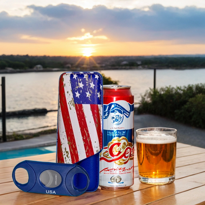 Lotus USA Leather Cigar Case & Big Boy Cutter Gift Set - Lifestyle