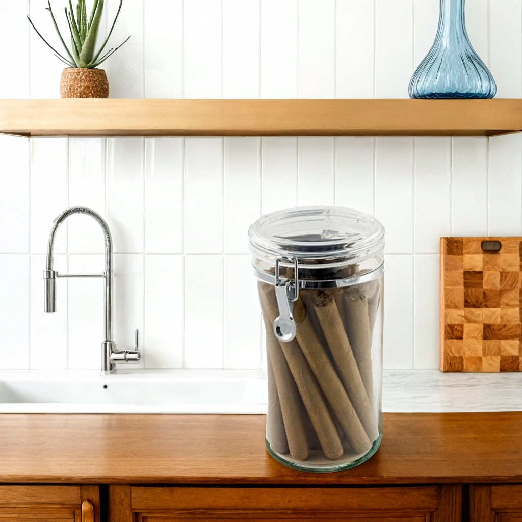 Prestige Acrylic Jar 25-Cigar Acrylic Humidor