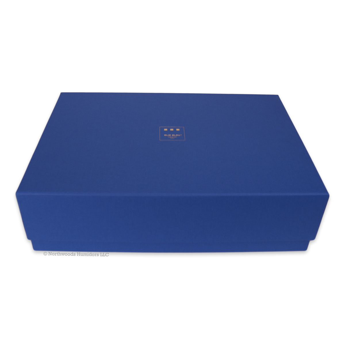 Elie Bleu Macassar Ebony Classic 110-Cigar Desktop Humidor -  Product Gift Box