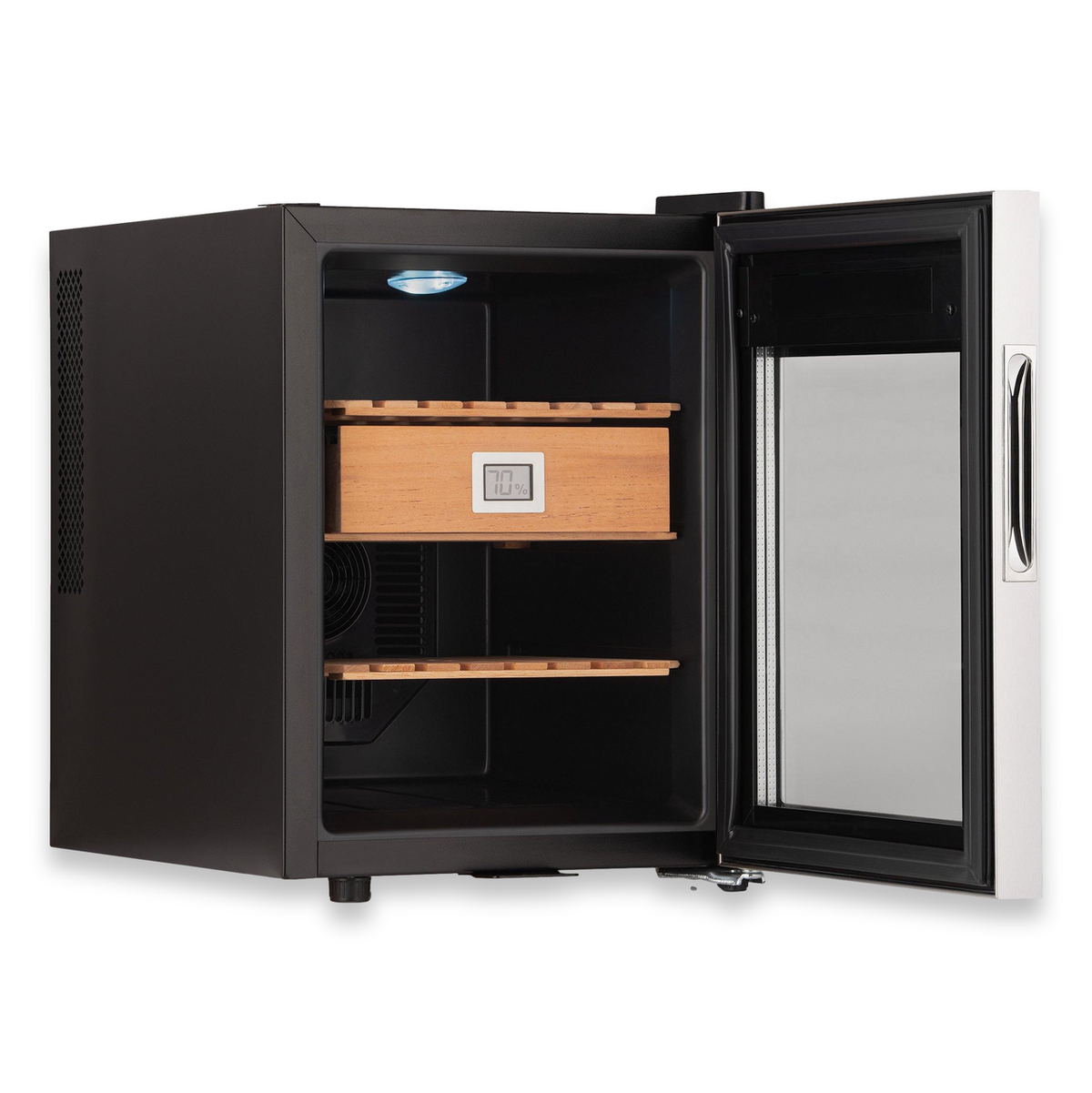 NewAir 250-Cigar Electric Humidor with Opti-Temp™ Heating and Cooling Function  - Interior Right