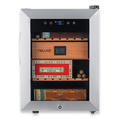 NewAir 250-Cigar Electric Humidor with Thermoelectric Cooling  - Exterior Front