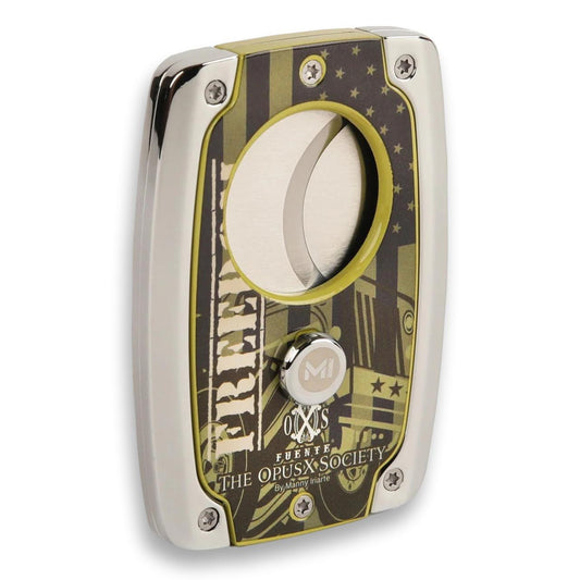 OpusX Society Freedom C30 Double Blade Cigar Cutter - Main Image - Front Side