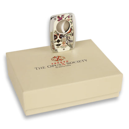 OpusX Society Sugar C30 Double Blade Cigar Cutter - Product Gift Box