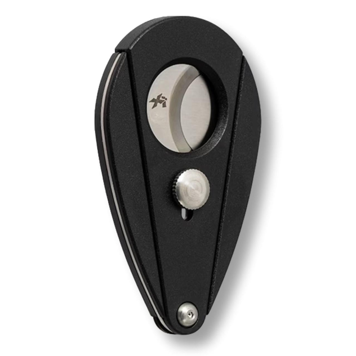 Xikar Xi2 Perfect Cut Double Blade Cigar Cutters - Black - Right Facing