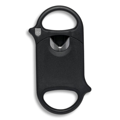 Palio Deep V-Cut Cigar Cutters - Black - Back Side