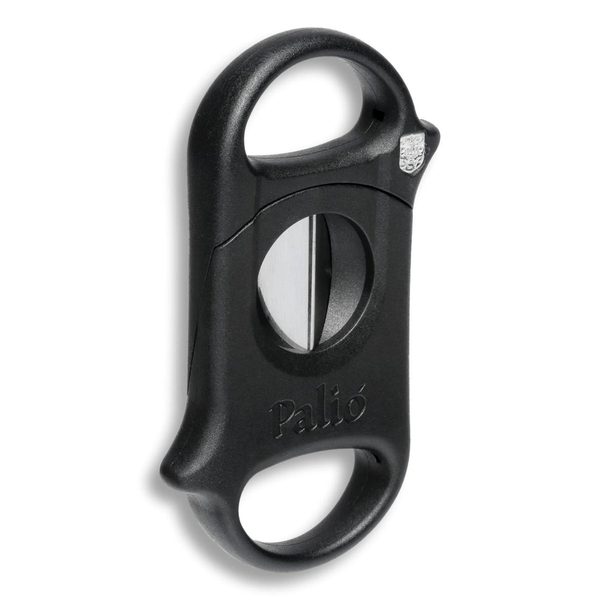 Palio Deep V-Cut Cigar Cutters - Black - Right Facing