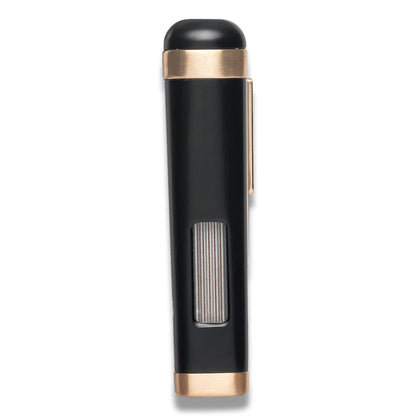 Palio Pro Polaris Torch Flame Triple Jet Cigar Lighter - Black and Rose - Side