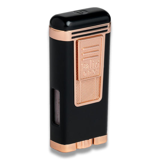Palio Pro Polaris Torch Flame Triple Jet Cigar Lighter - Black and Rose - Main Image
