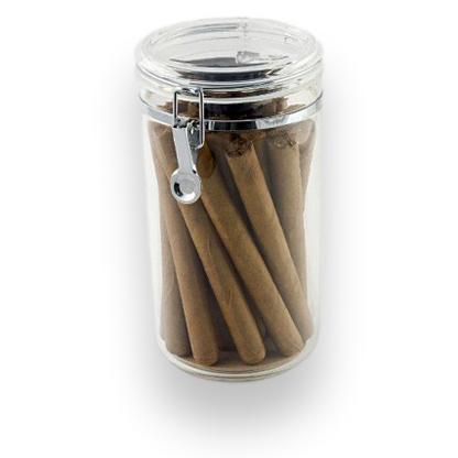 Prestige Acrylic Jar 25-Cigar Acrylic Humidor  - Exterior Front
