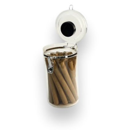 Prestige Acrylic Jar 25-Cigar Acrylic Humidor  - Interior