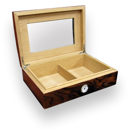 Prestige Addison 40-Cigar Desktop Humidor  - Interior