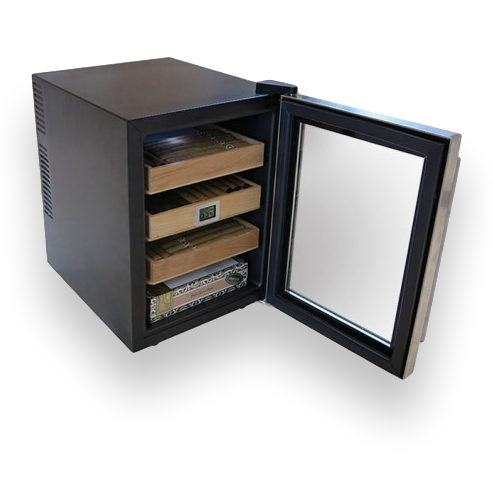 Prestige Clevelander 250-Cigar Desktop Humidor  - Interior Front